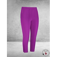 PLUS BASICS Broek 7/8 CYCLAM